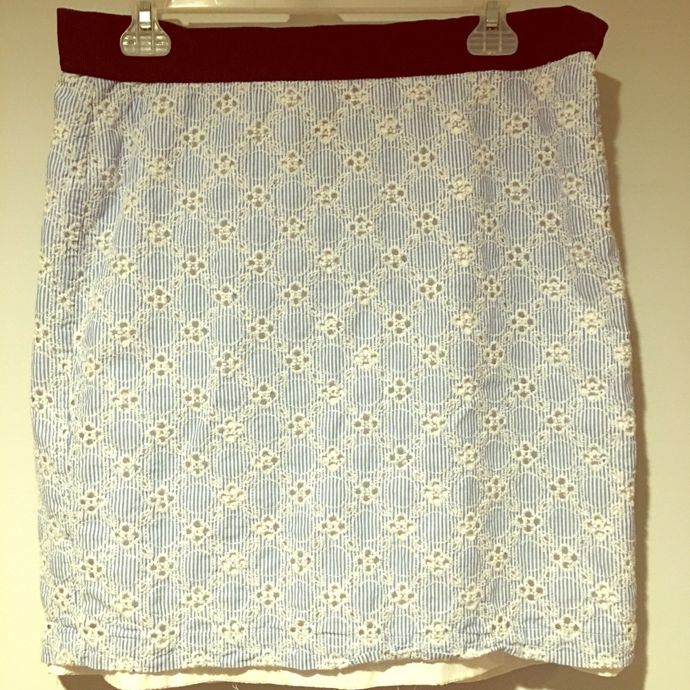 Anne Taylor linen skirt